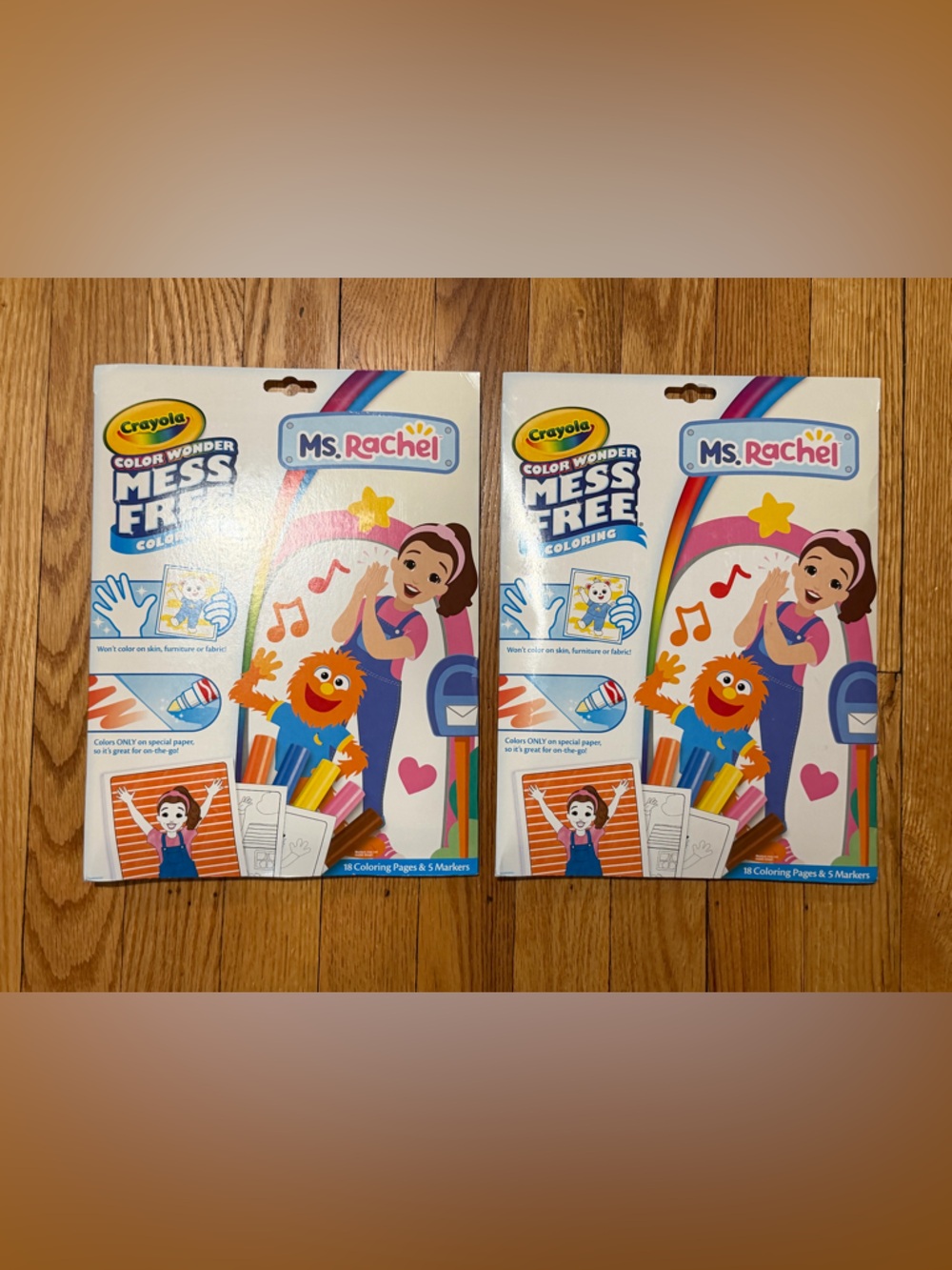 Ms Rachel Crayola Color Wonder Mess Free Coloring Set - bundle pack (2)
